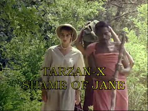 tarzan x cast|Cast & Crew for Tarzan X: Shame of Jane (1995) .